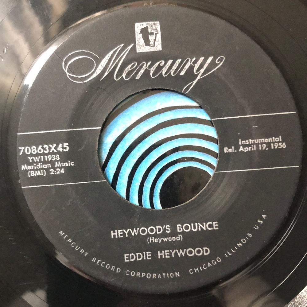 Eddie Heywood Soft Summer Breeze Vinyl 45 Record '56